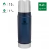 Термос STANLEY CLASSIC 0,47L синий 10-01228-088